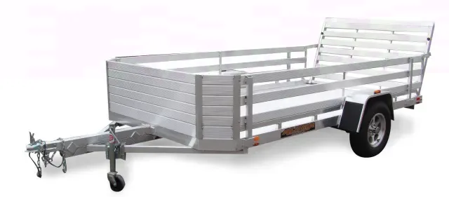 12ft SA Utility Trailer w/High Side Slats