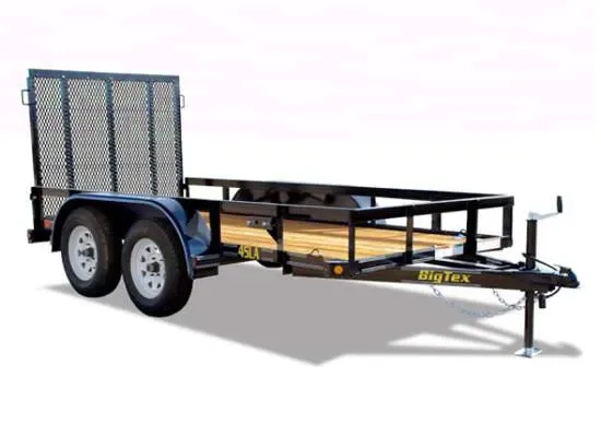 TA 12ft Wood Deck  Utility Trailer