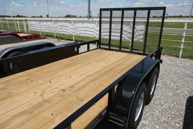 16ft Tandem 3500lb Axles Utility Trailer
