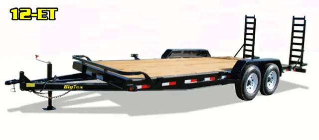 16ft Pintle Hitch Equipment Trailers