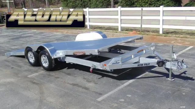 18ft Tilt Bed Utility Trailer