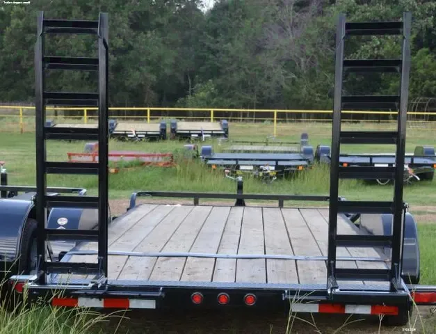 20ft Bumper Pull 5200 lb Axles Equipment Trailer