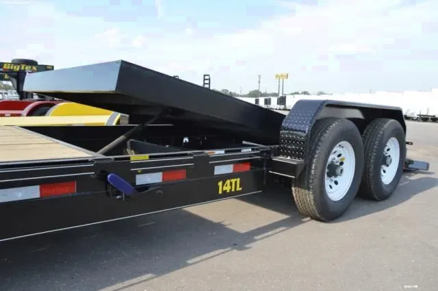 22 ft Tilt Bed TA Equipment Trailer