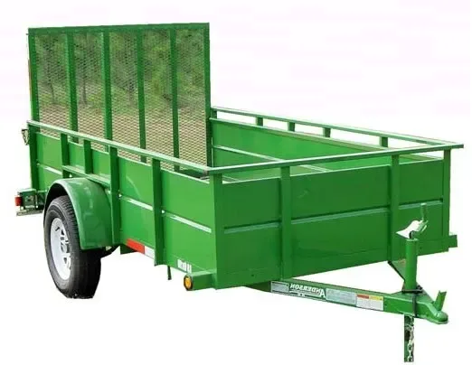 12ft Green SA Utility Trailer