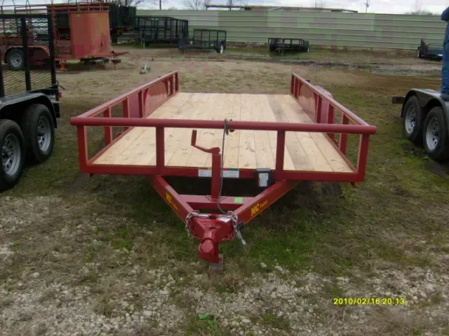 16ft Pipe-top Equipment Trailer