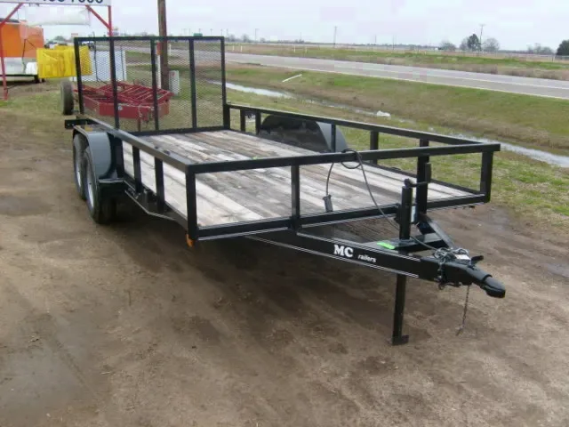 16ft Angle Top Utility Trailer