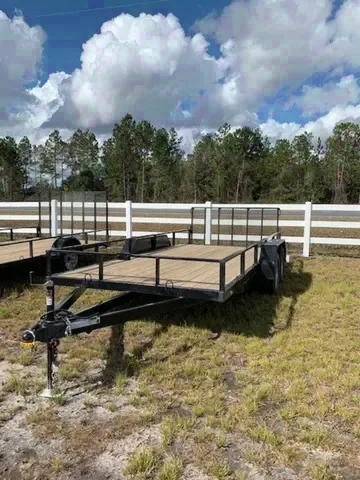 16ft Tandem 3500lb Axle Landscape Utility Trailer