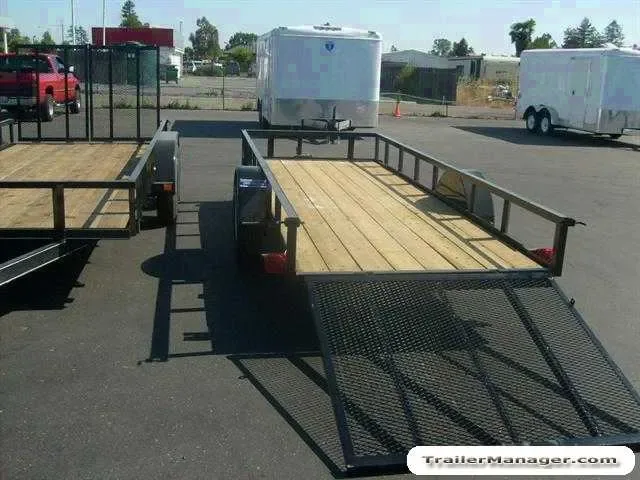 12FT SA Multi Purpose Utility Trailer