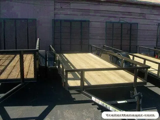 12ft Steel SA Utility Trailer w/Gate