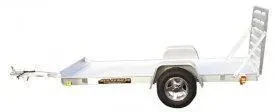 Silver 10ft AL Utility Trailer
