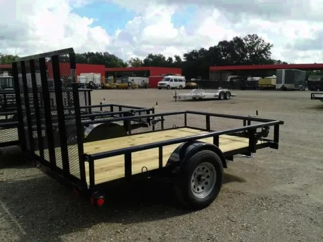 10FT  SINGLE 3500LB AXLE UTILITY TRAILER