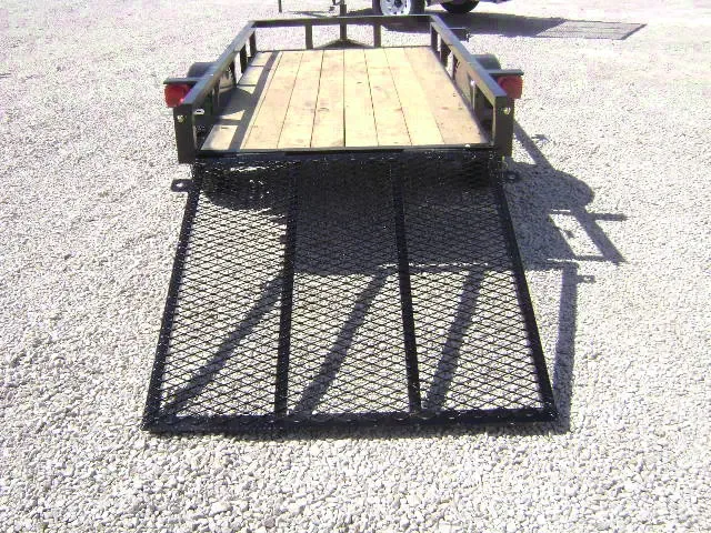 8ft Single 3500lb Axle Utility Trailer