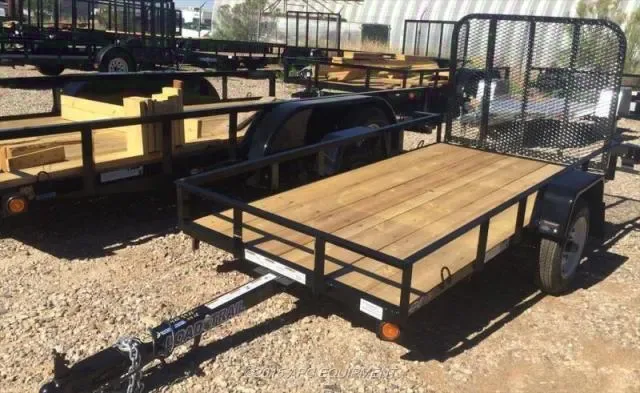 8ft SA Utility Trailer-Treated Wood Floor