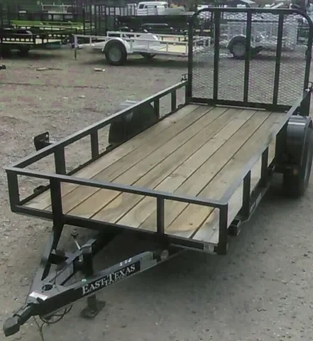 12ft S/A Utility Trailer with Flip Up Jack