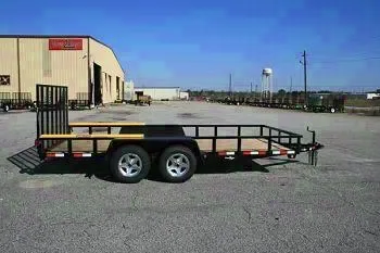 12ft Tandem 3500lb Axle  Utility Trailer