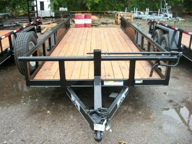 18ft JobSite Trailer w/Tandem 5200lb Axles