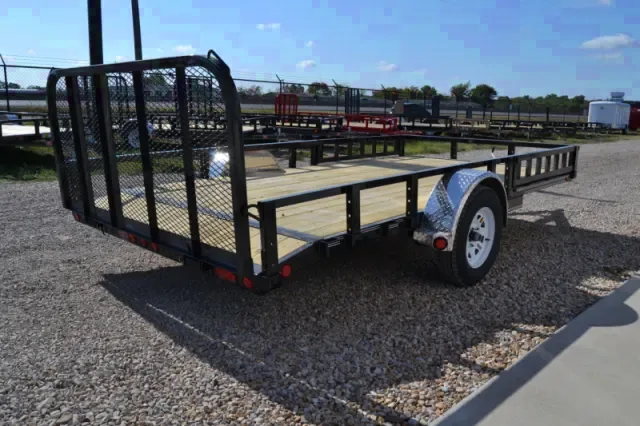 12ft Utility Trailer w/Side Ramps