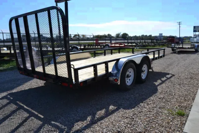 16ft Tandem 3500 lb Axle Utility Trailer