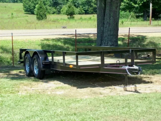 6.5 x 16 bumper w/ rails and slide in ramps