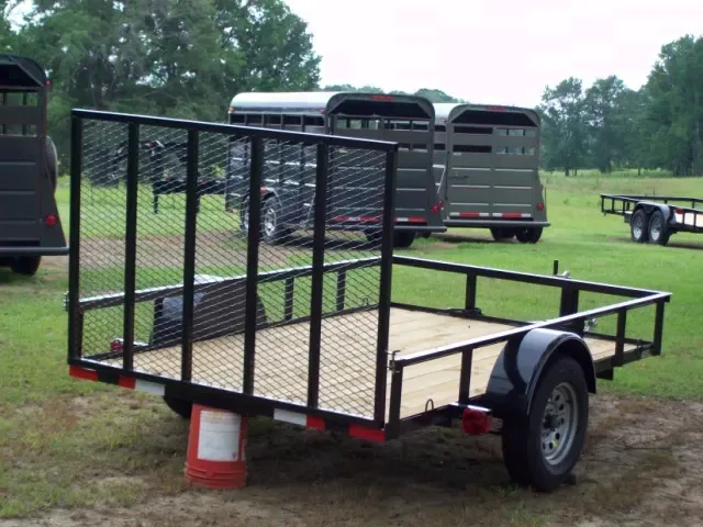 GPI 6 X 10 Utility Trailer with Drop Gate