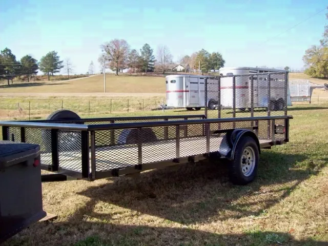 GPI 6' x 14' Pipe Top with Gate & Mesh