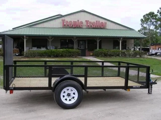 2024 Triple Crown Trailers 6x12 Utility 2' Mesh Sides