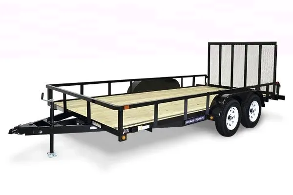 14ft TA Utility Trailer w/Tie Down Loops