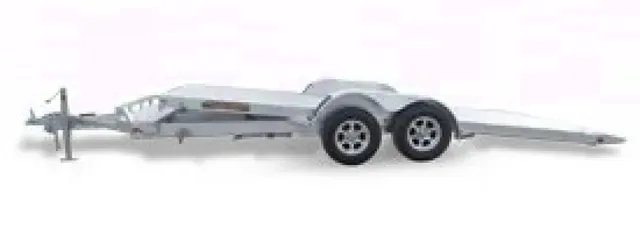 Tandem 3500lb Axle All Aluminum Tilt Bed Trailer