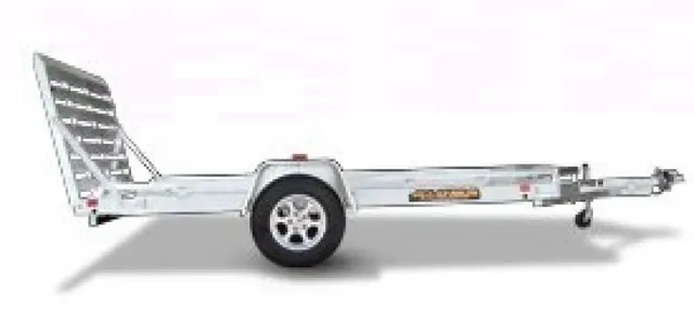 12ft  Aluminum Utility Trailer w/Aluminum Floor