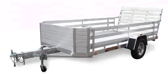 12 ft Aluminum Utility with Bi-Fold Gate