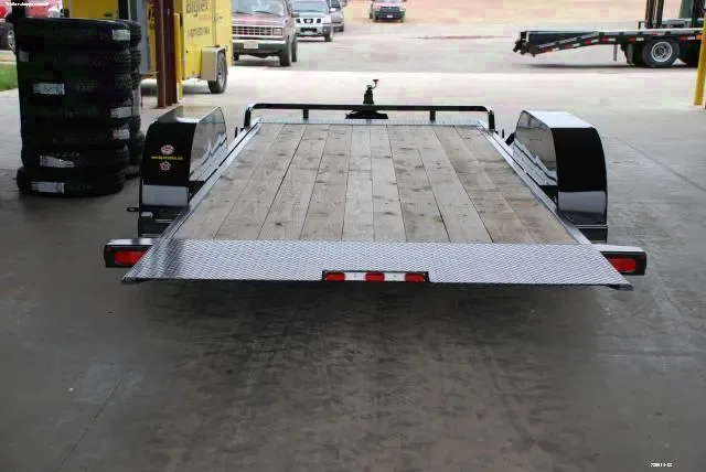 16ft Utility Trailer Wood Deck