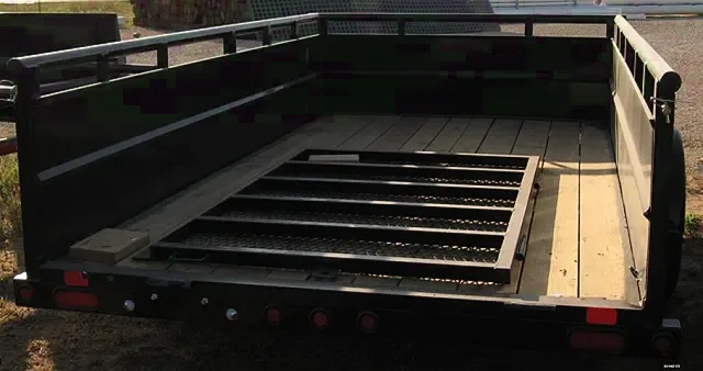 12ft Tandem Axle: 2-3500LB Axles