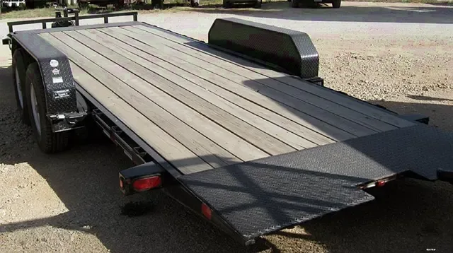 20ft Tilt Bed Equipment Trailer 2-5200LB Axles
