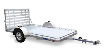 10ft Lightweight SA Bumper Pull Utility Trailer