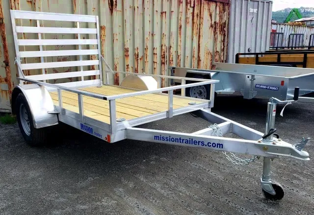 8ft Utility Trailer Aluminum, Light Weight