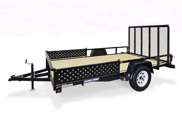 12ft Black ATV/Utility Trailer