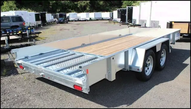 Steel Frame TA 16ft Utility Trailer w/Gate