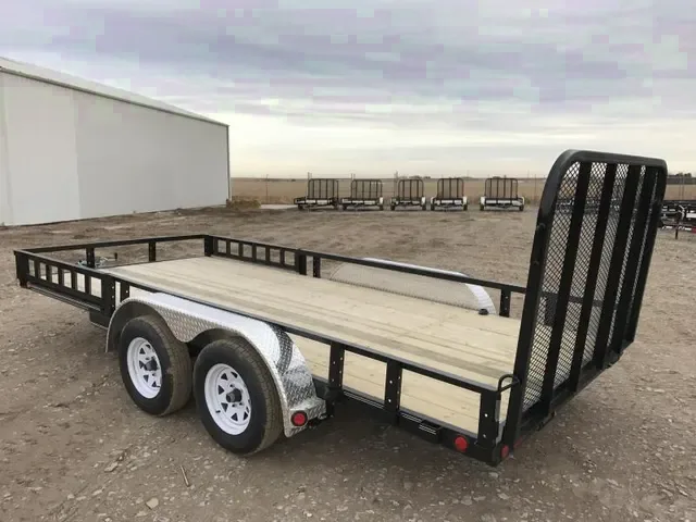 16ft Utility Trailer w/ATP Fenders