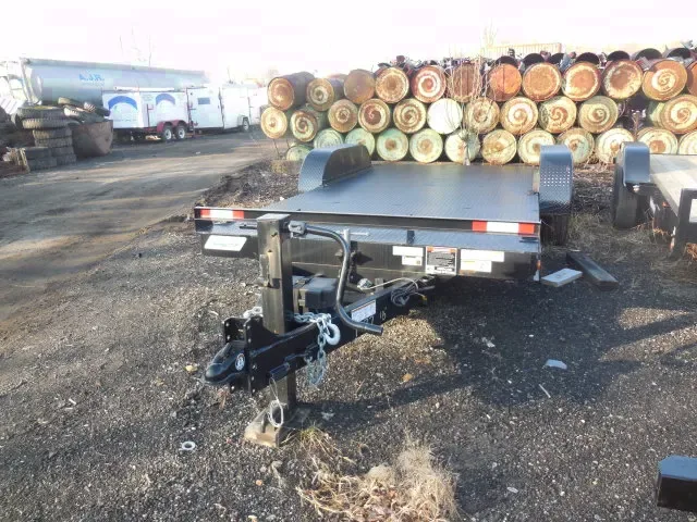 Black18ft Tilt Bed Equipment Trailer