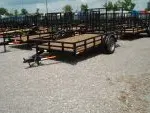 10ft Utility Trailer-Single 3500lb Axle