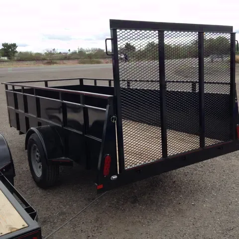 SOLID SIDE AND FRONT 12FT SA UTILITY TRAILER