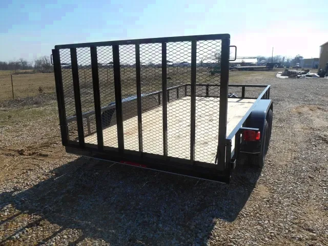 UTILITY TRAILER- BUMPER PULL- TA- 14FT