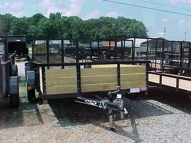 10FT SA UTILITY TRAILER W/WOOD SIDES