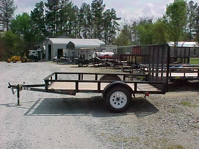 Single 3500lb Axle Utility Trailer 10ft