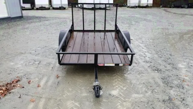 8FT UTILITY TRAILER W/TREATED LUMBER DECKING