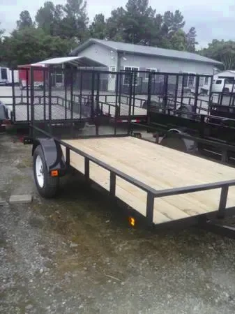 12ft Utility Trailer w/Treated Floor