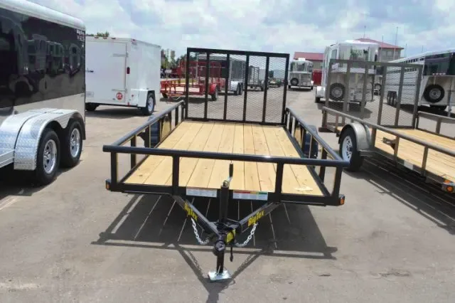 12ft Single 3500lb Axle Utility Trailer