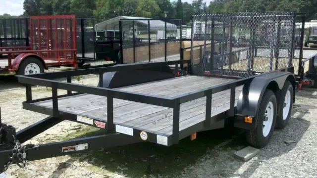 12FT TA LANDSCAPE/UTILITY TRAILER