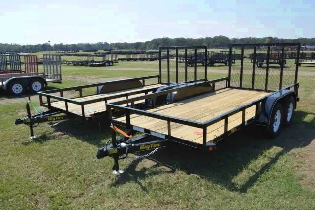 16ft Utility Trailer w/Bumper Pull Hitch