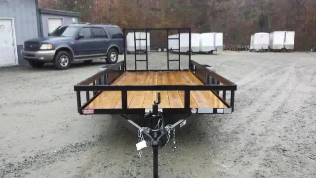16ft Utility Trailer w/Rear Gate